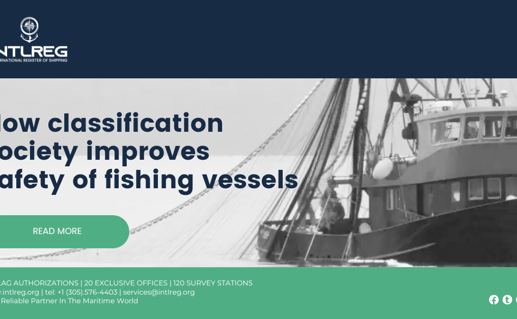 How classification society improves safety of fishing vessels